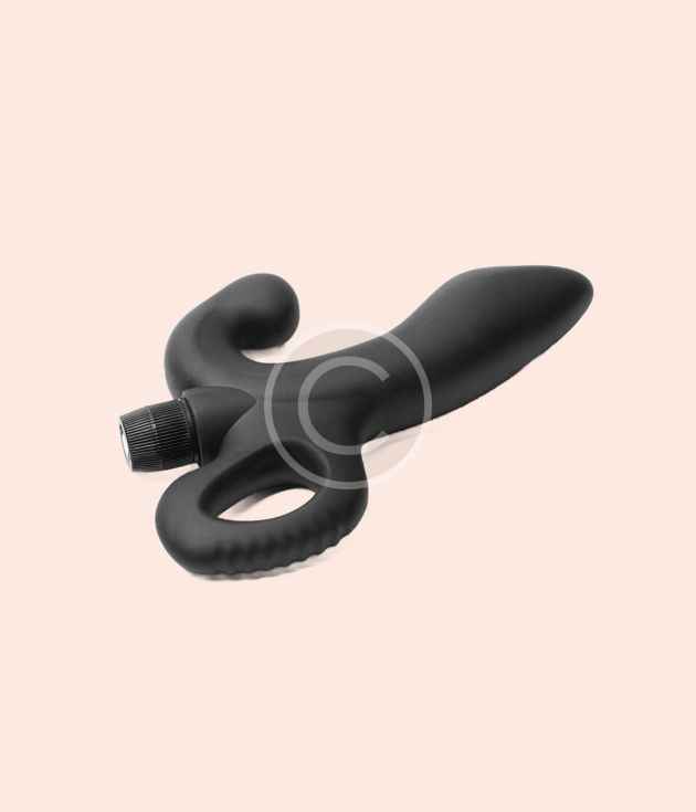 Ergonomic prostate massager