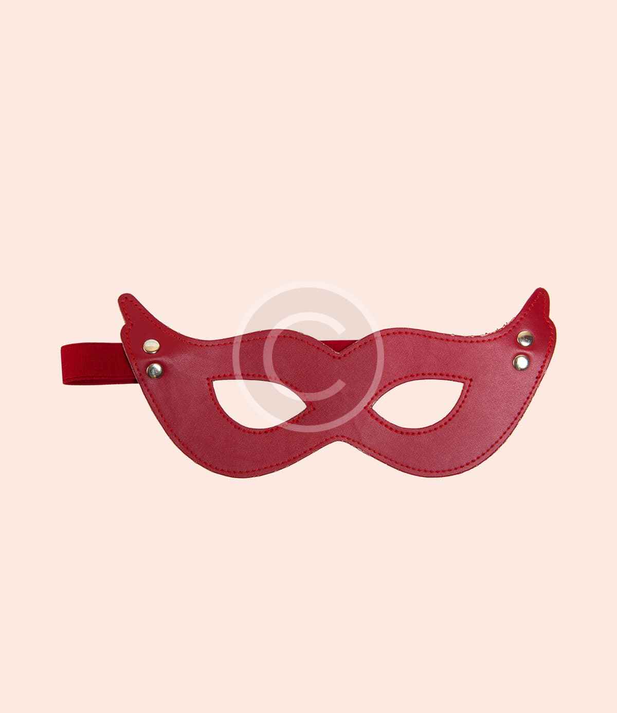 Red devil eye mask