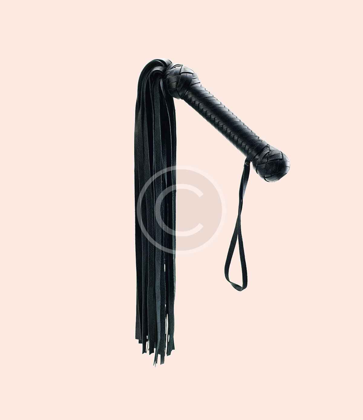 Classic leather whip